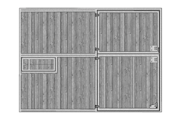 Une des variantes de portes du Modulo Boxe